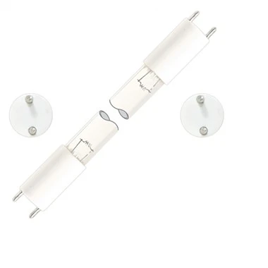 Lampe germicide ultraviolette à tube de quartz T5 2broche